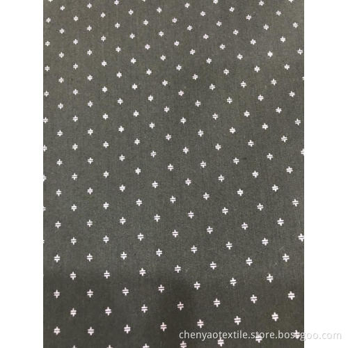 Dark Color T/C Stretch Plain Printed Fabric